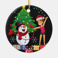 Gymnastique rythmique Célébration de Noël