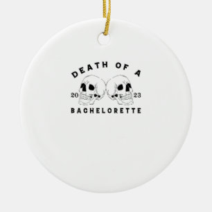 Décoration En Céramique Halloween Jusqu'À La Mort Fêtons-Nous La Mort D'Un