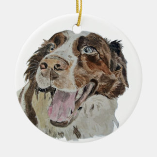 Décoration En Céramique Happy Doggo