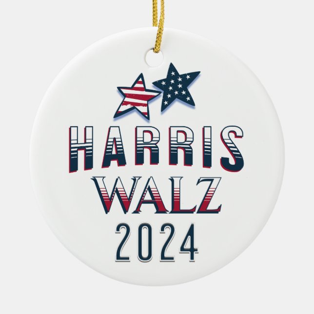Décoration En Céramique Harris et Walz 2024 (Devant)