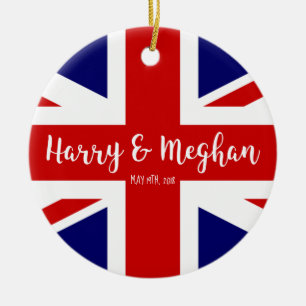 Décoration En Céramique Harry & Meghan   Royal Wedding Commemoration