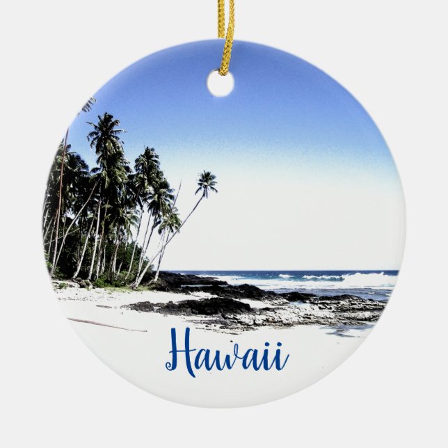 Décoration En Céramique Hawaii Travel (Devant)