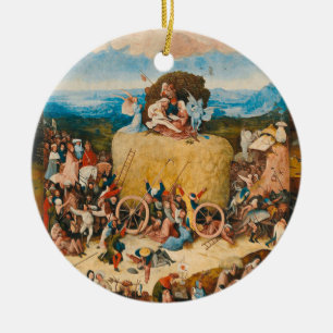 Décoration En Céramique Haywain Triptych - Hieronymus Bosch