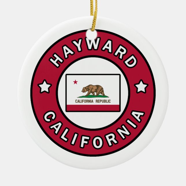 Décoration En Céramique Hayward Californie (Devant)