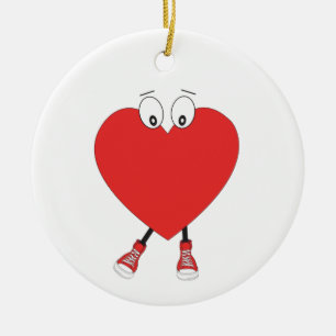 Décoration En Céramique Heart Shape