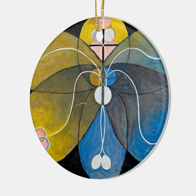 Décoration En Céramique Hilma af Klint - L'évolution, 9 (Gauche)
