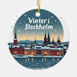 Décoration En Céramique Hiver à Stockholm