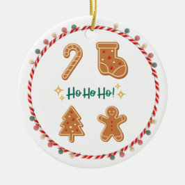 Décoration En Céramique Ho Ho ho