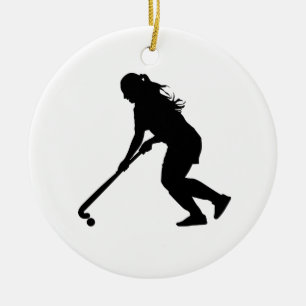 Décoration En Céramique Hockey de champ