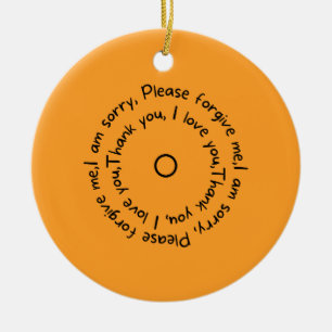 Décoration En Céramique HoGoponopono Réflexions