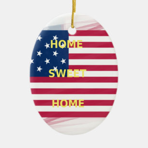 Décoration En Céramique Home Swet Home