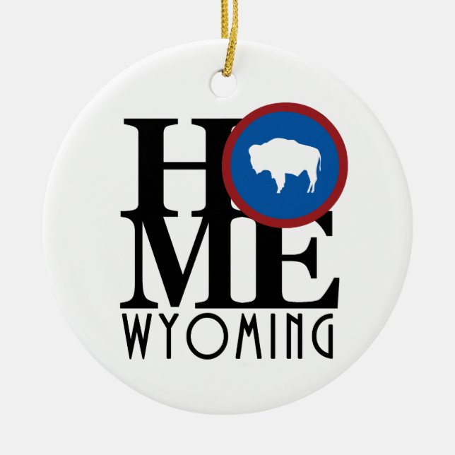 Décoration En Céramique HOME Wyoming (Devant)