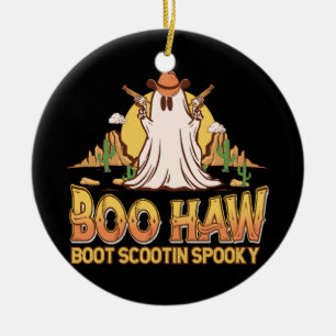 Décoration En Céramique Hou Haw Halloween occidental vintage fantôme drôle