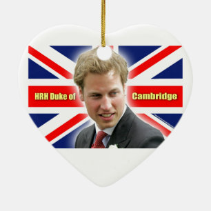 Décoration En Céramique HRH Duke de Cambridge - Stunning !