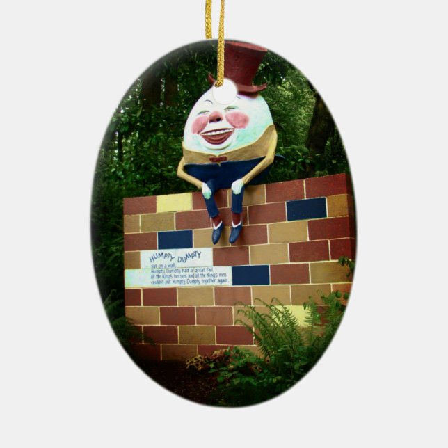 Décoration En Céramique Humpty Dumpty (Dos)