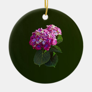 Décoration En Céramique Hydrangée rose