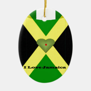 Décoration En Céramique I Love Jamaica Have a Nice Day and a Better Night