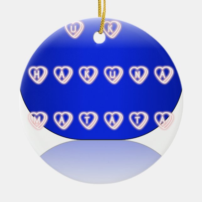 Décoration En Céramique I love The United Kingdom (Devant)