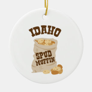 Décoration En Céramique Idaho Spud Muffin