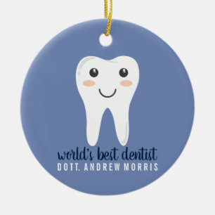 Décoration En Céramique Idée cadeau personnalisée pour dentiste