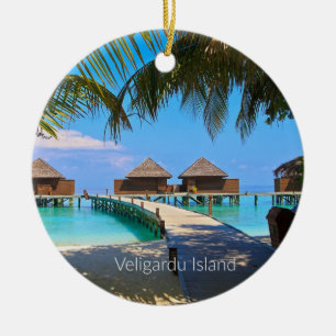Décoration En Céramique Île de Veligardu, Maldives