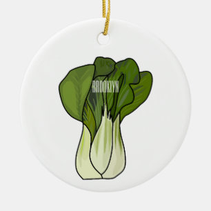 Décoration En Céramique Illustration de Bok choy