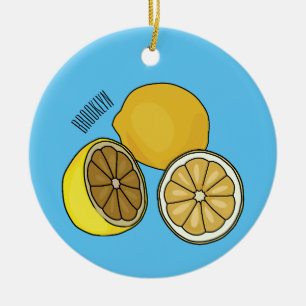 Décoration En Céramique Illustration de citron