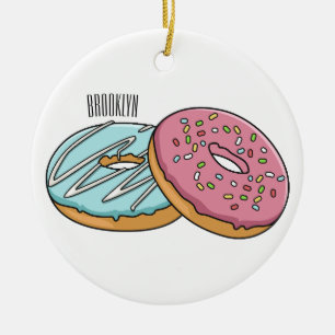 Décoration En Céramique Illustration de Donut