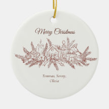 Illustration de Noël vintage