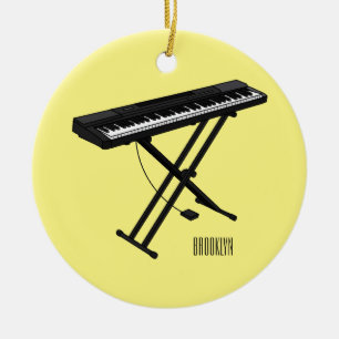 Décoration En Céramique Illustration de piano clavier