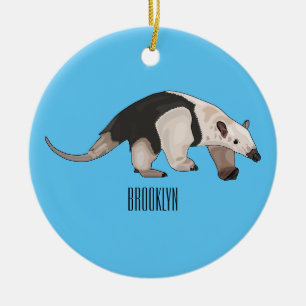 Décoration En Céramique Illustration de Tamandua
