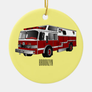 Décoration En Céramique Illustration du moteur à incendie