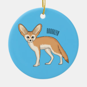 Décoration En Céramique Illustration Fennec fox