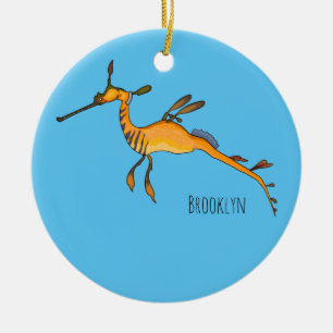 Décoration En Céramique Illustration Weedy seadragon