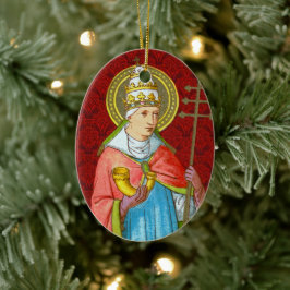Décoration En Céramique Image en double du pape Saint-Cornelius (SAU 042)