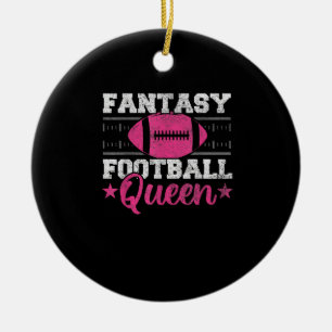 Décoration En Céramique Imaginaire Football Queen Funny Jour Imaginaire ca