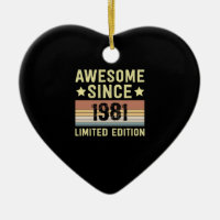 Incroyable depuis l'anniversaire 1981