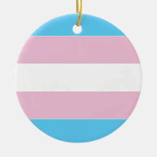 Décoration En Céramique Indicateur de fierté transgenre