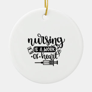 Décoration En Céramique Infirmière Cadeau Infirmière Infirmière Est Une