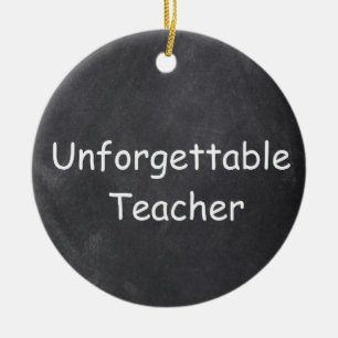 Décoration En Céramique Inoubliable enseignant Chalkboard Design Idée cade