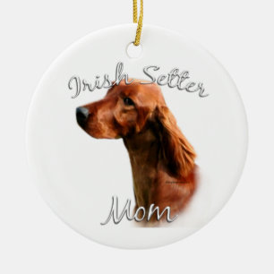 Décoration En Céramique Irish Setter Mom 2