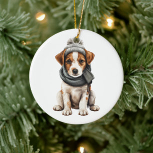 Décoration En Céramique Jack Russell Terrier Chien personnalisé