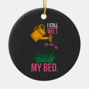 Décoration En Céramique J'ai épousé mon lit - Jardinage