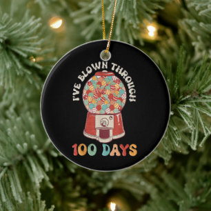 Décoration En Céramique J'ai soufflé 100 jours