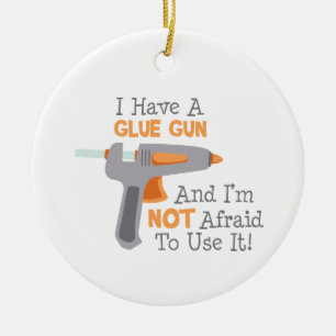 Décoration En Céramique J'Ai Un Arme À Couilles