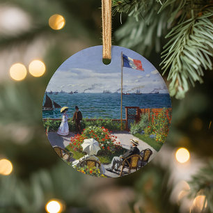 Décoration En Céramique Jardin de Sainte-Adresse   CLAUDE MONET