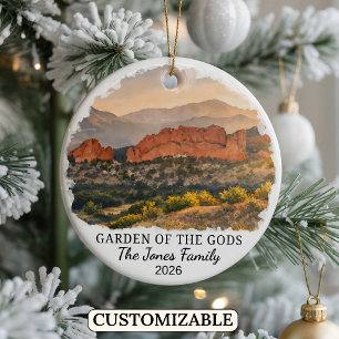 Décoration En Céramique Jardin personnalisé des Dieux, sur mesure Colorado