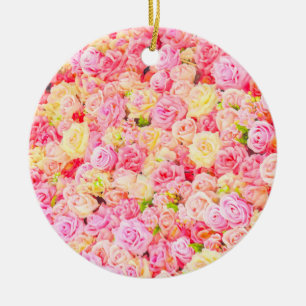 Décoration En Céramique Jardin rose