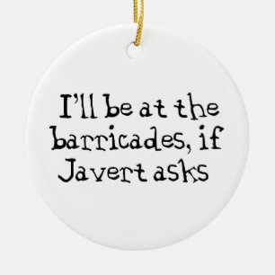 Décoration En Céramique Javert Les Misérables