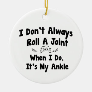 Décoration En Céramique Je ne fais pas toujours rouler un joint, mais quan